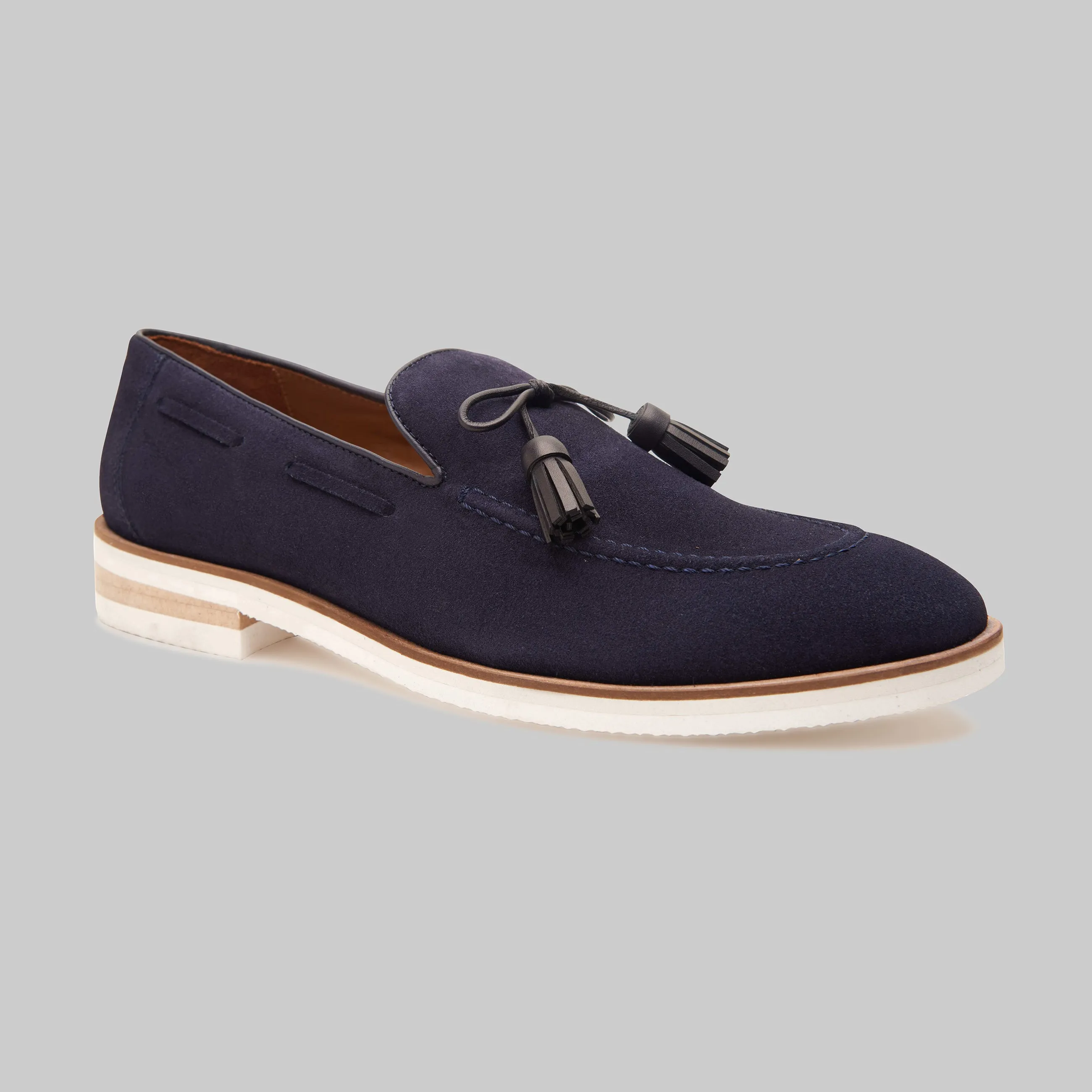 Tassel Loafers With Suit Orlan Tassel Suede Loafers