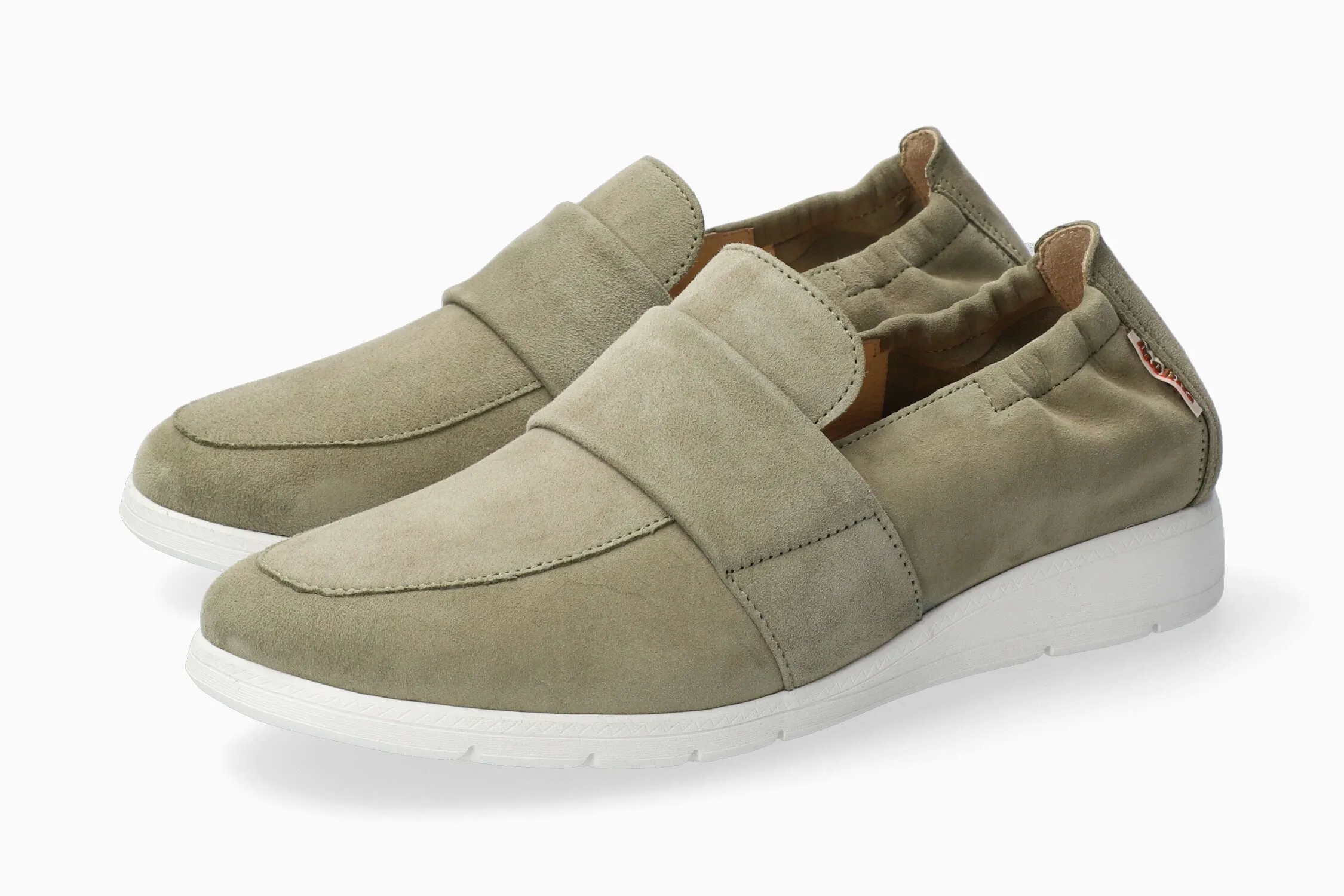 Slip On Ballet Slippers Orleane - Light Khaki