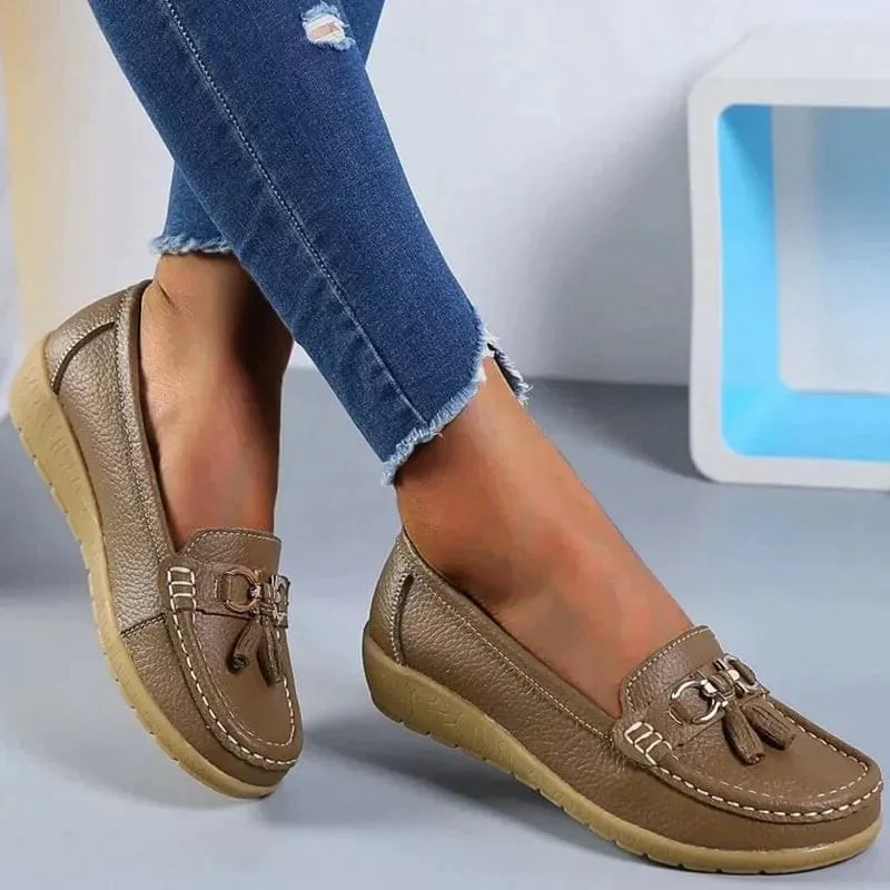 Orthopedic loafers for women High Heel Loafers Outfit
