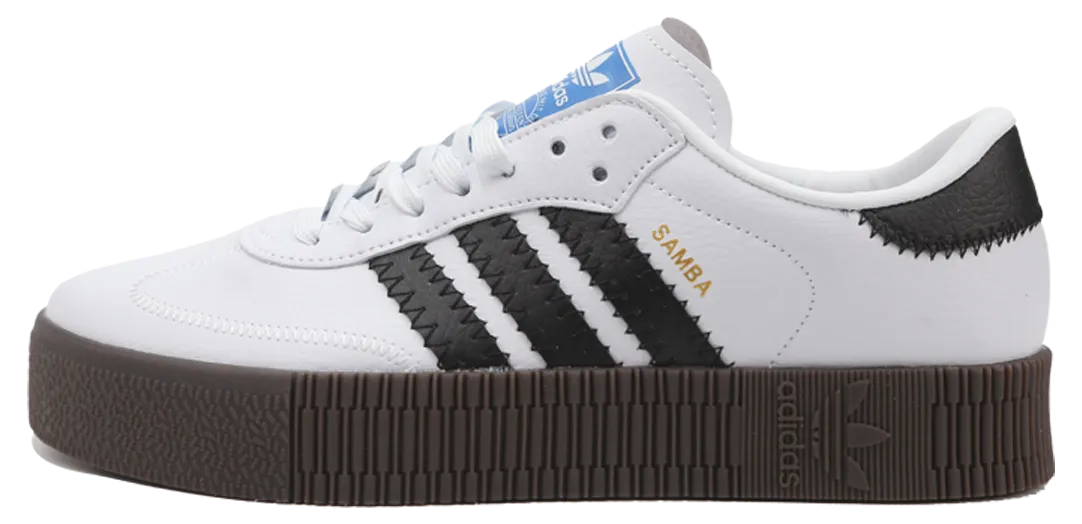 Adidas High Heel Tennis Shoes Adidas Samba White - High
