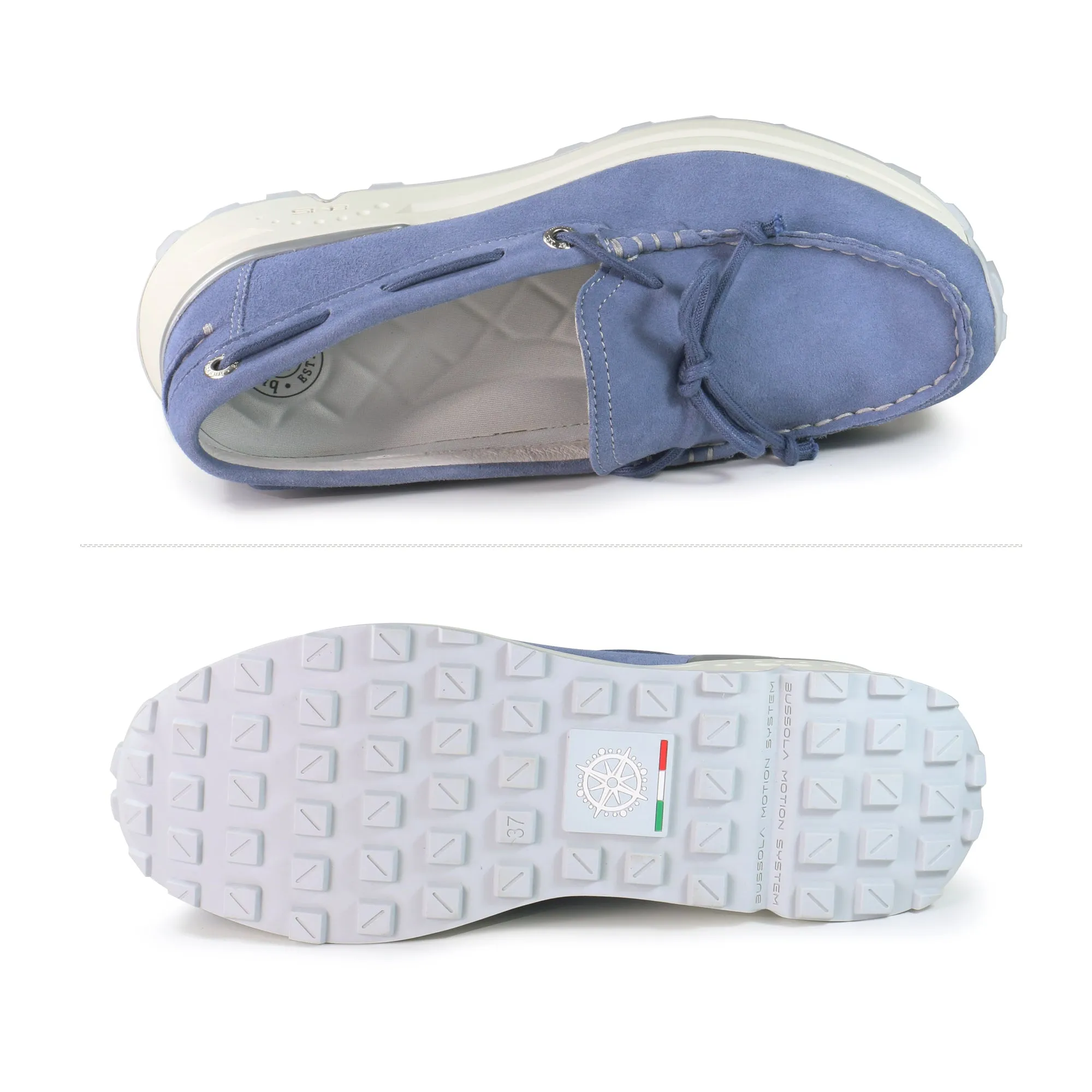 Oxford Or Brogue BMS 3.0 Boat Shoes (Heaven)