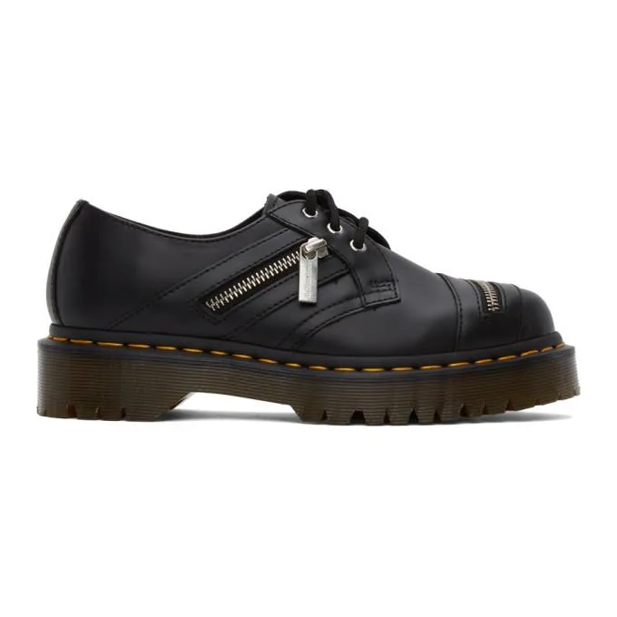Business Oxford Dr. Martens Black 1461 Bex Zip Derbys