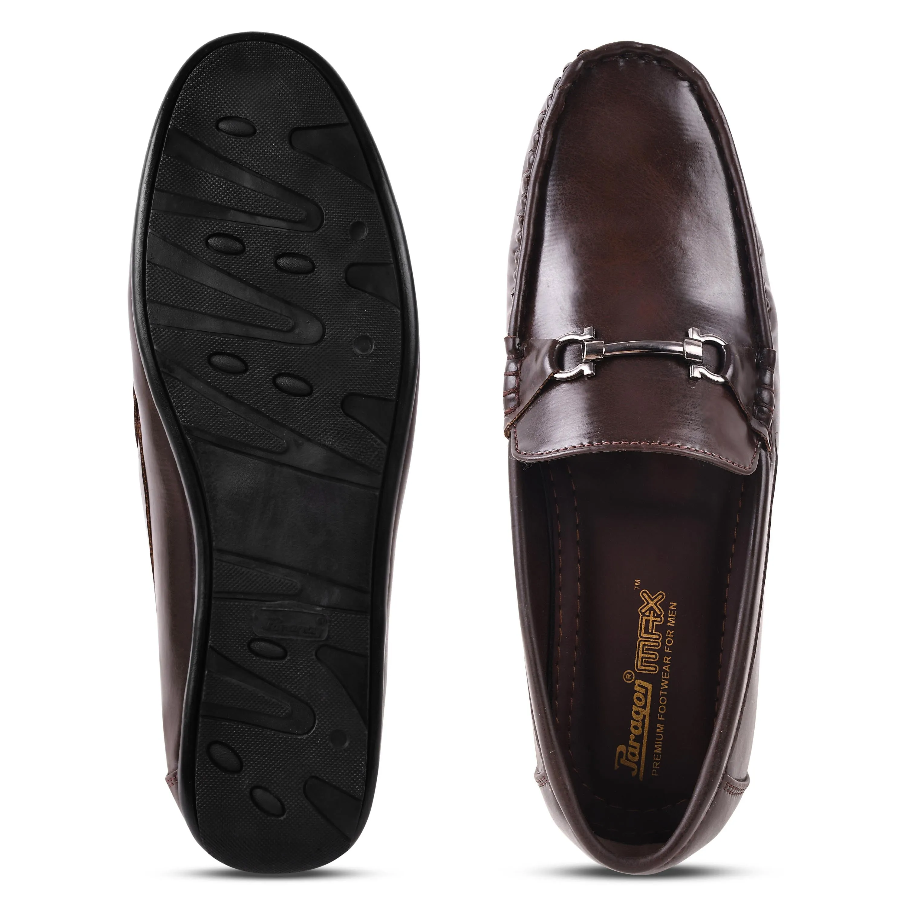 Paragon  K11235G Men Casual Shoes | Stylish Walking Outdoor Shoes for Everyday Wear | Smart & Trendy Design  | Comfortable Cushioned Soles Wide Width Loafers