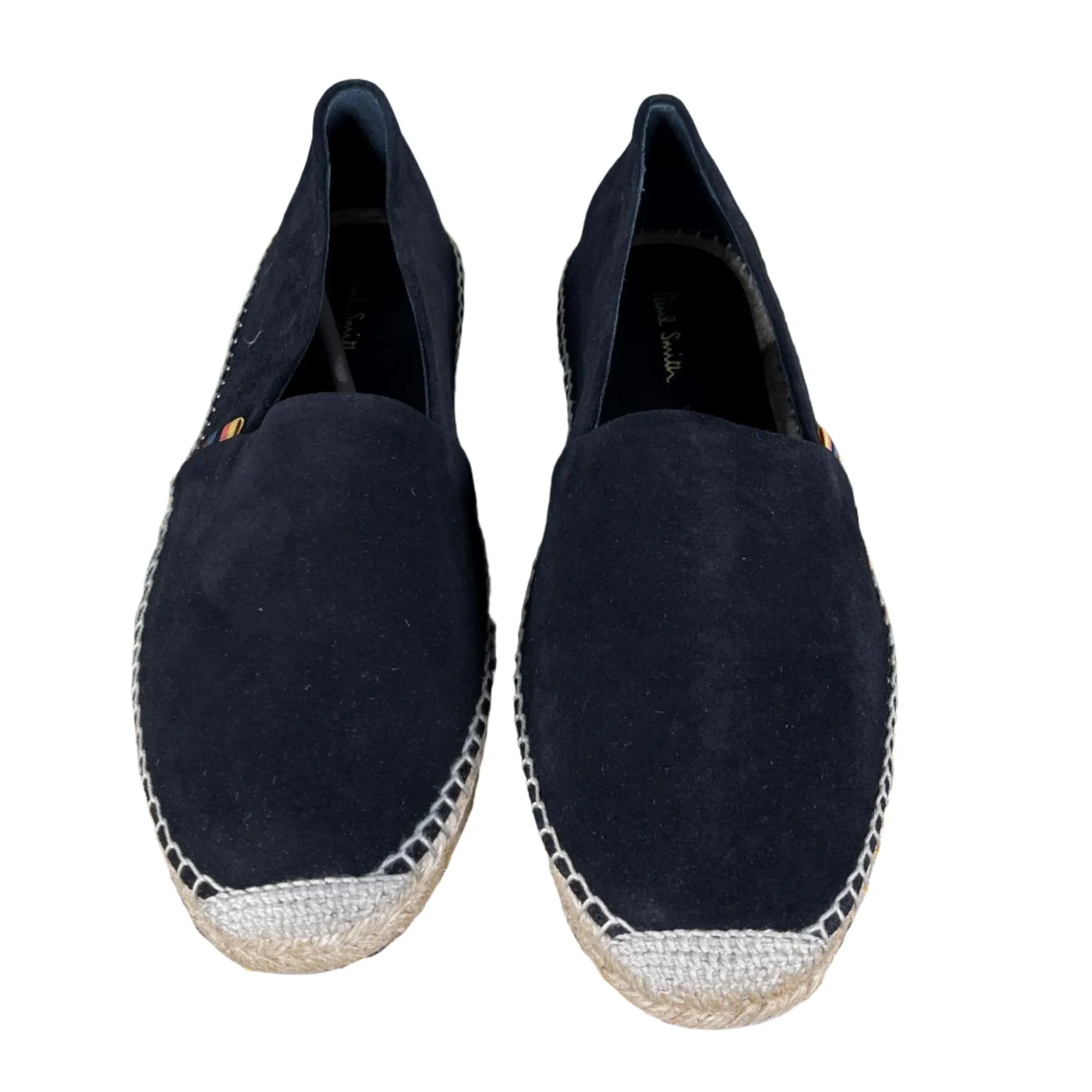 Sandals Contest Paul Smith Mens SUN03 Sunny Black Leather Espadrilles