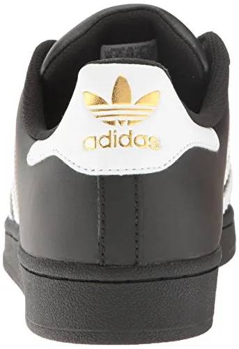 adidas Originals Men's Superstar Foundation Casual Sneaker, Black/White/Black, 10 D(M) US Adidas Shoes Size 13