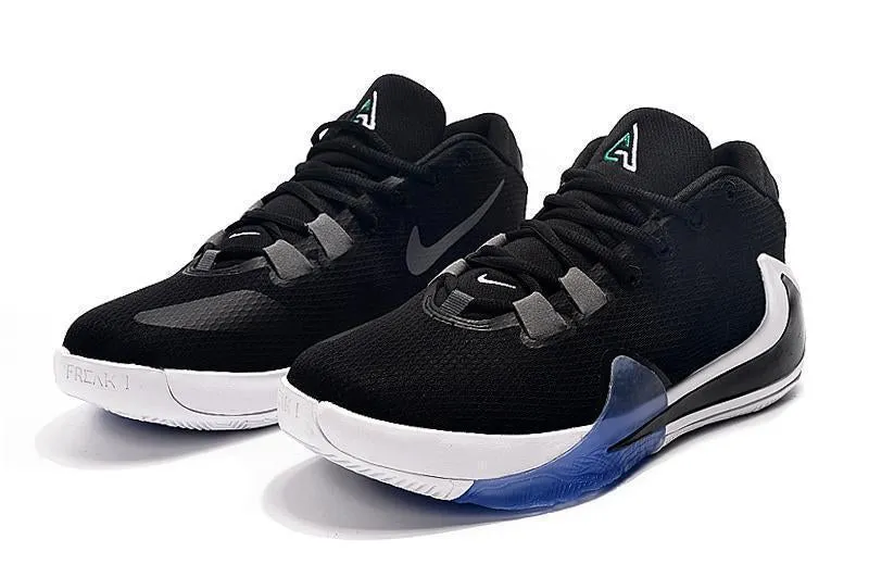 Shoes Asics Sale Nike Zoom Freak 1 Black White Basketball Sneaker Shoes Sale Size US 7-12