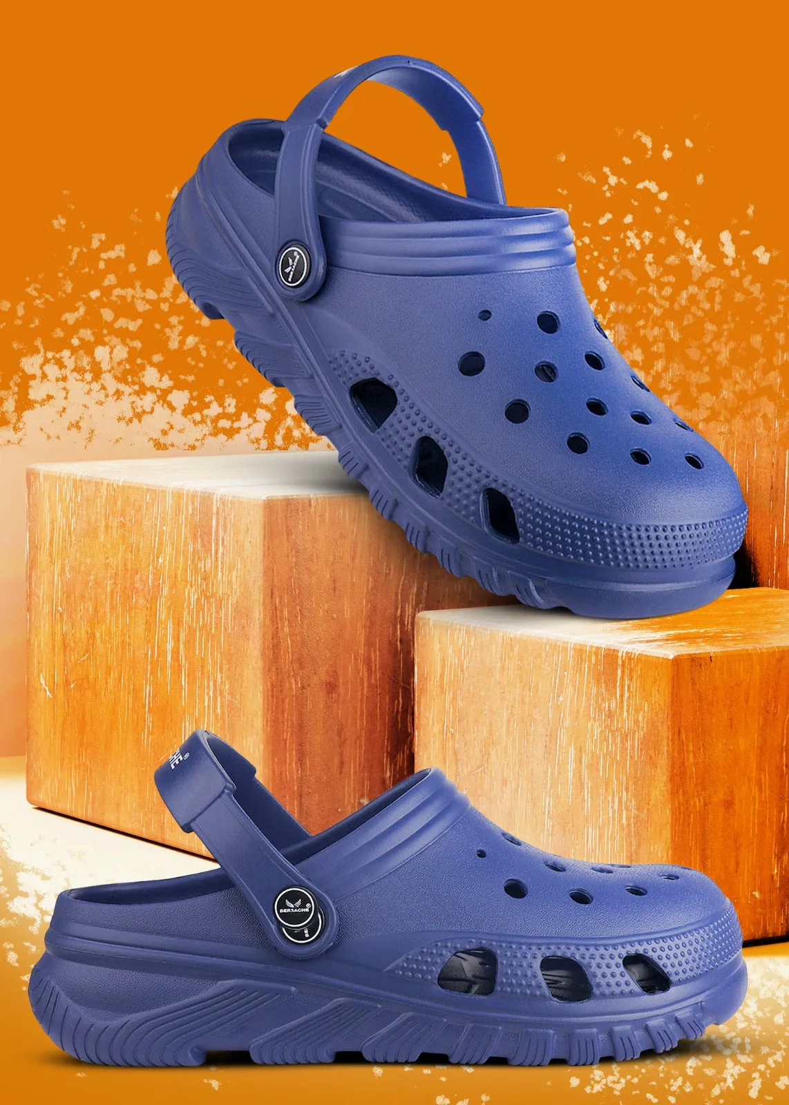 Bersache Extra Soft Classic Casual with  Regular wear with Ultra Soft & Flexibility Technology Flip Flop for Men's & Boy's (6133 Blue) Fluffy Flip Flop Slippers