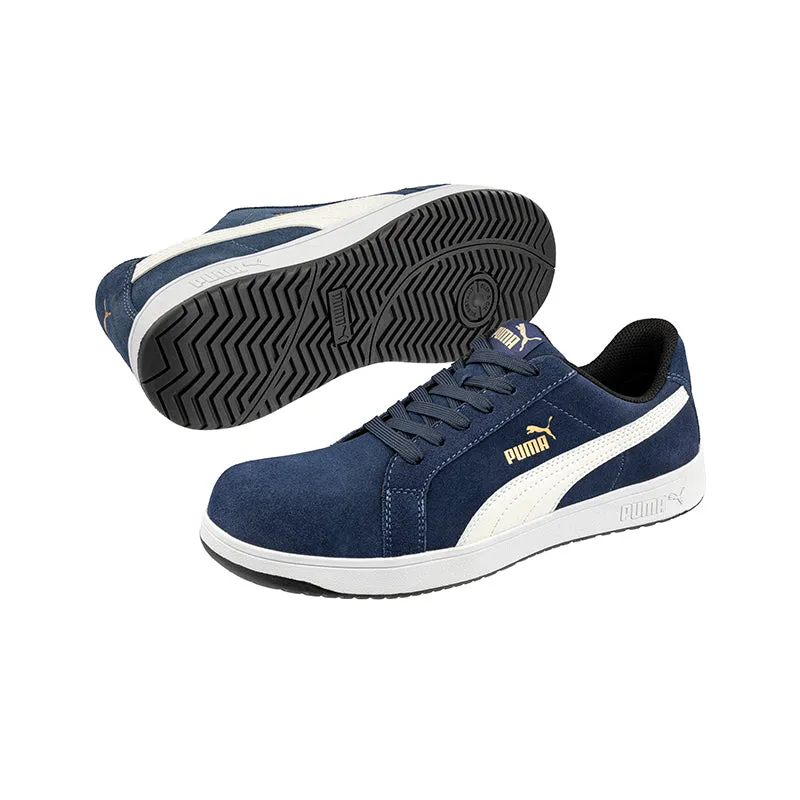 Puma Iconic Composite Safety Shoe (Blue/White) Asics Shoes Gel Nimbus 25