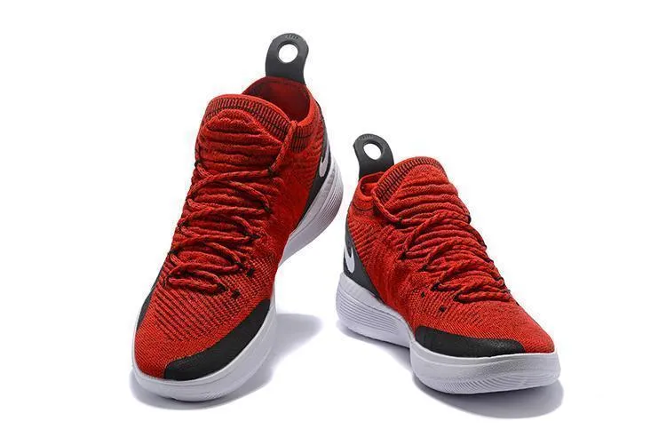 Best Asics Shoes For Flat Feet Nike Zoom KD11 Red Black Men Shoes Sneaker Sale Size US 7-12