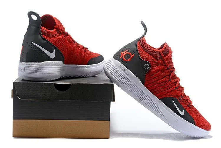 Nike Zoom KD11 Red Black Men Shoes Sneaker Sale Size US 7-12 Best Asics Shoes For Crossfit