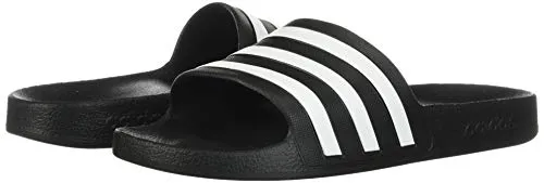 adidas Adilette Aqua Slides Black/White/Black Men's 9, Women's 10 Medium Adidas Campus 00s Shoe