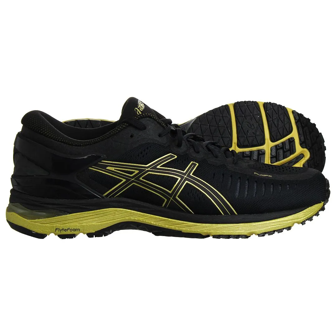 Asics MetaRun Mens Black Running Trainers Asics Shoes Kayano 14