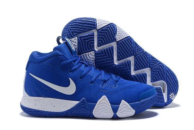 Nike Kyrie 4 Blue White Men Basketball Shoes Sale Size US 7-12 Ryan Hall Asics Shoes