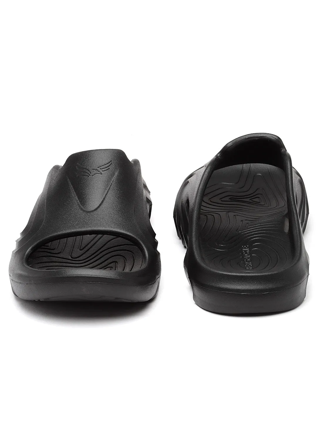 Paws Slippers Bersache Extra Soft Classic Casual with  Regular wear with Ultra Soft & Flexibility Technology Flip Flop for Men's & Boy's (6114-Black)