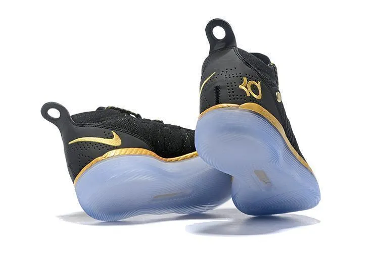 Nike Zoom KD11 Black Gold Men Shoes Sneaker Sale Size US 7-12 Asics Gel Evolution 6 Running Shoes