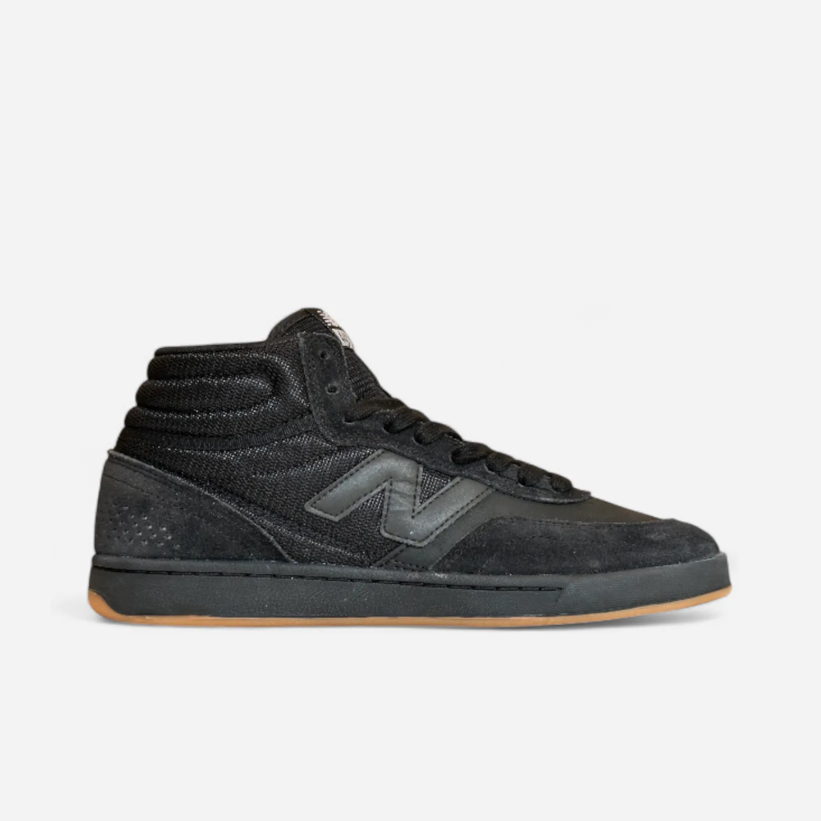 New Balance Freeze Turf Shoes New Balance Numeric - 440 V2 High Shoes - Black/Gum