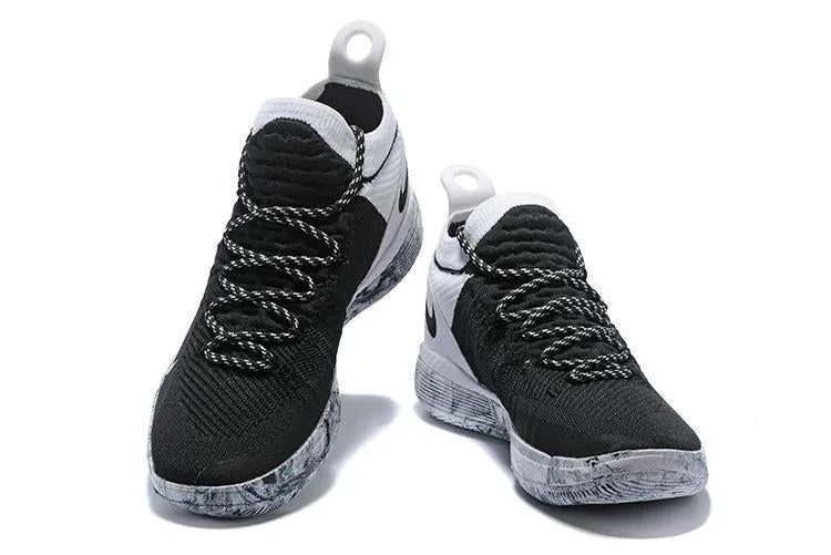 Asics Gel Basketball Shoes Nike Zoom KD11 Black White Splatter Men Shoes Sneaker Sale Size US 7-12