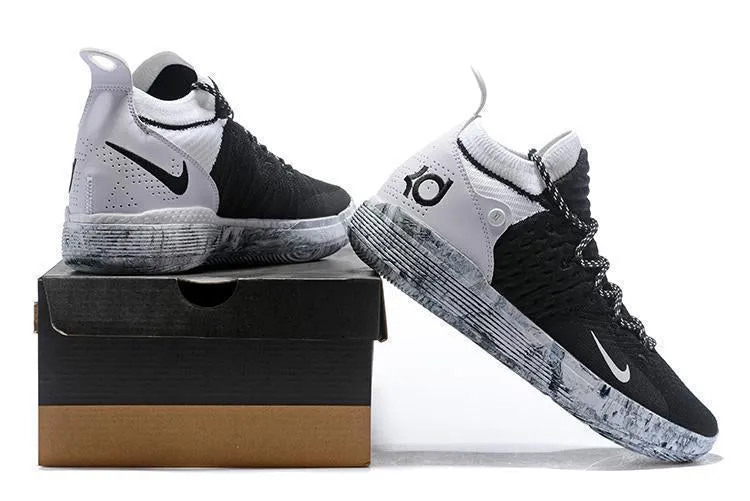 Asics 4d Shoes Nike Zoom KD11 Black White Splatter Men Shoes Sneaker Sale Size US 7-12
