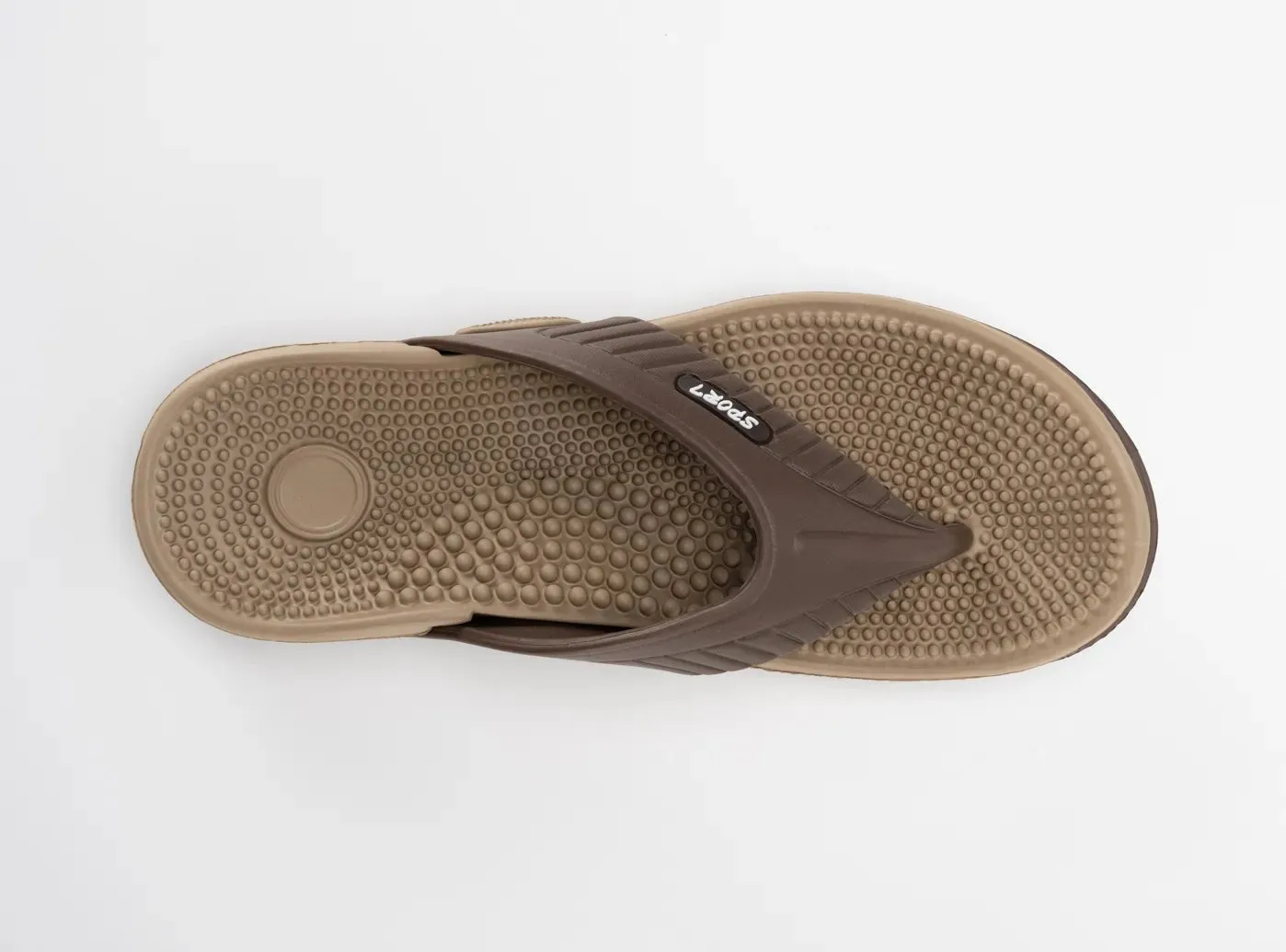FitVille Men's RelaxStride Flip Flops Italia