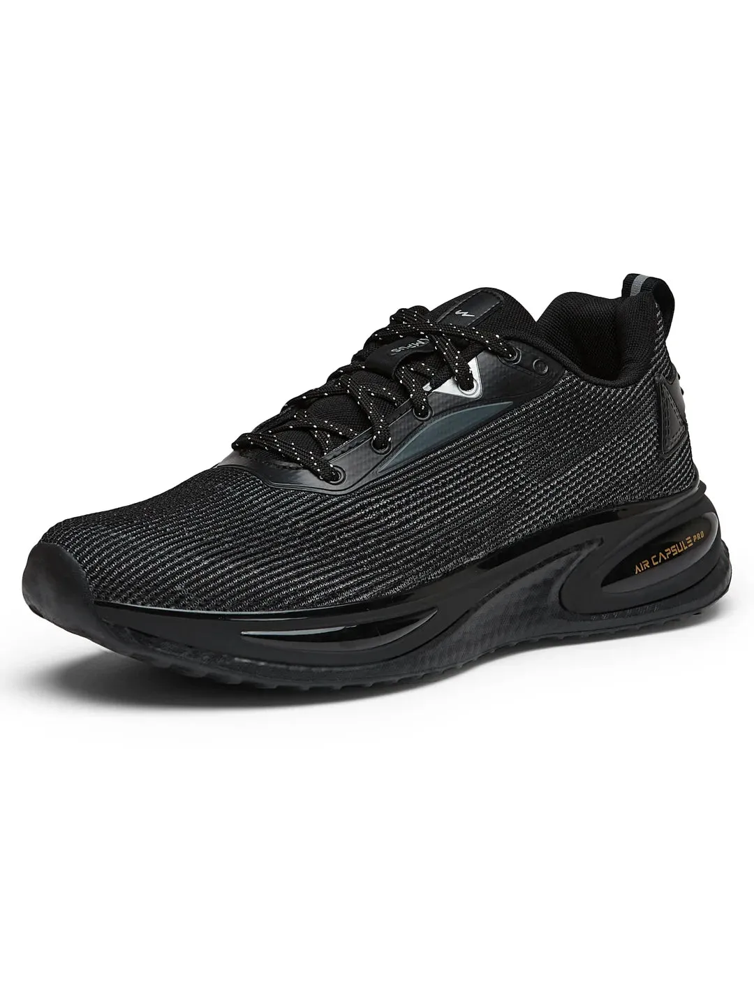 Best Running Shoes For Wide Flat Feet PREXTON Black Men's Running Shoes