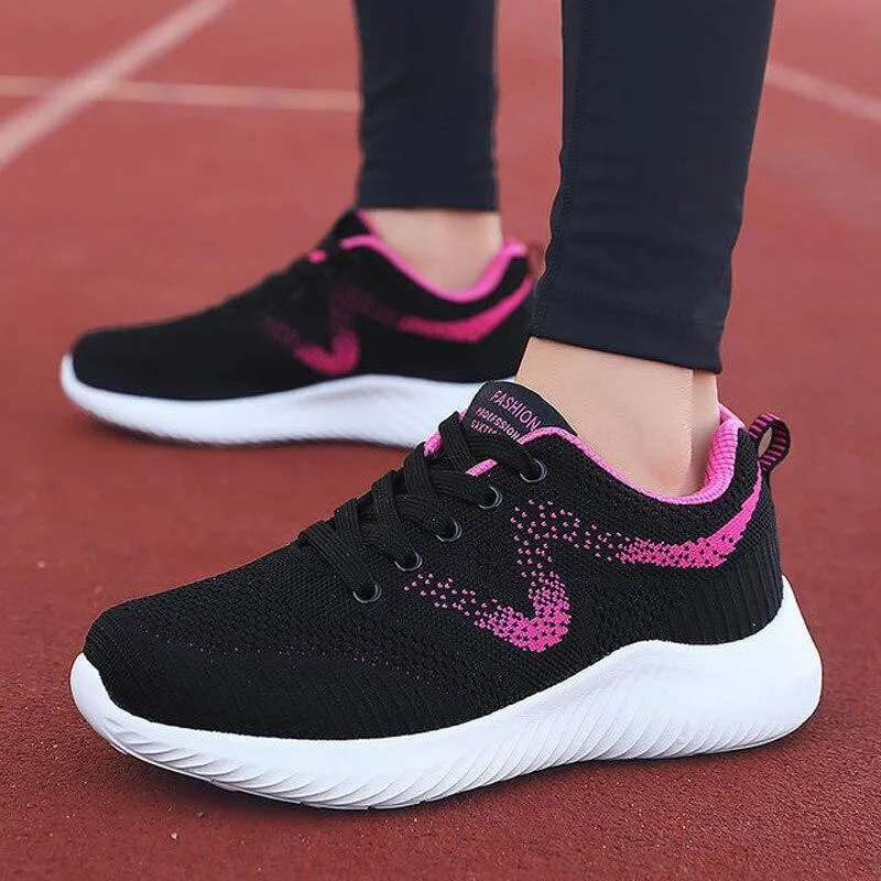 Shoes For Office And Casual women shoes lace-up mesh breathable casual shoes women sneakers footwear female shoe walking