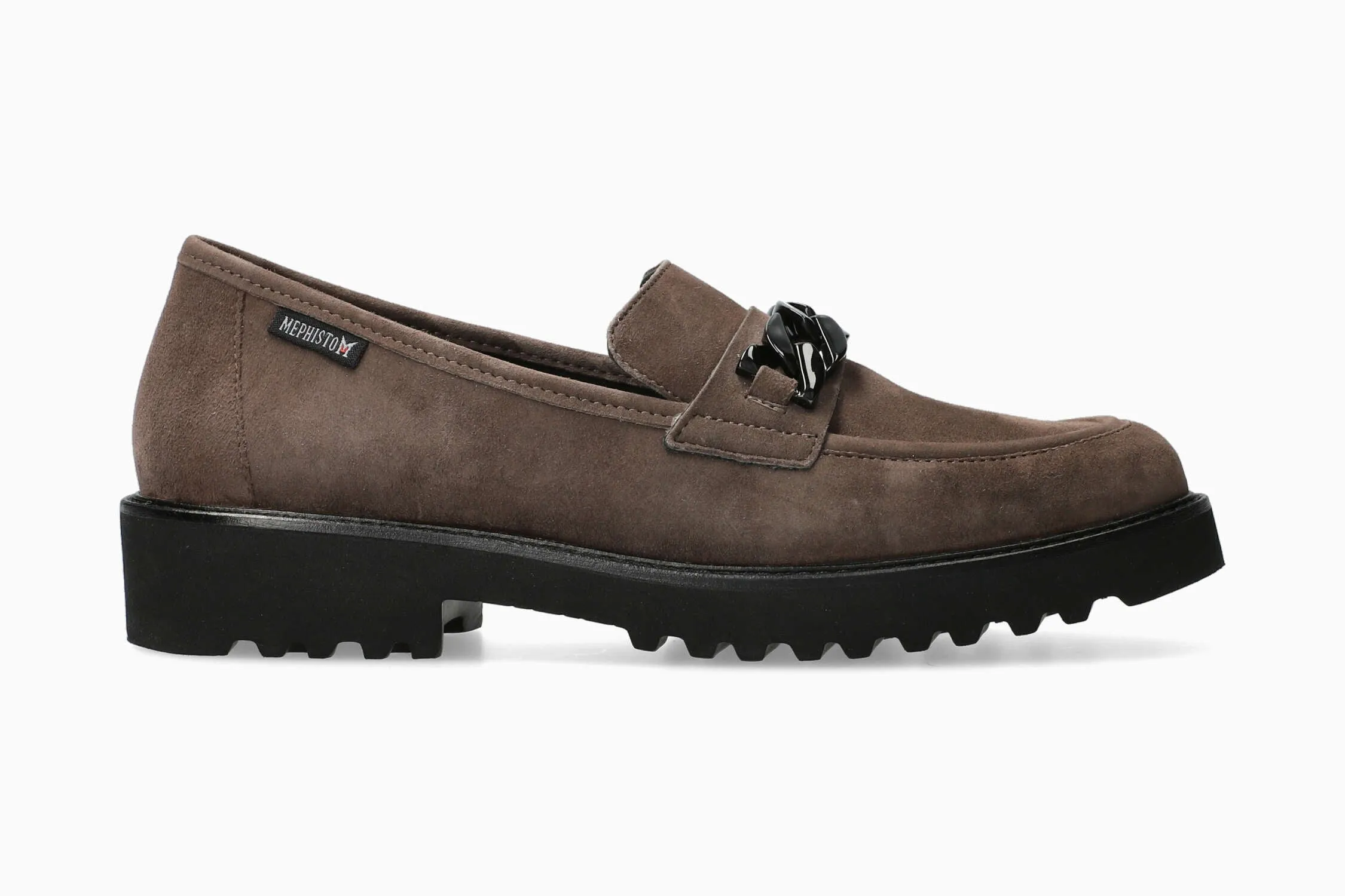 Salka - Ice Brown Slip On Shoes With Tassels