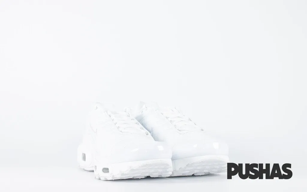 Air Max TN Plus 'White Metallic Silver' GS (2021) Vintage Asics Wrestling Shoes