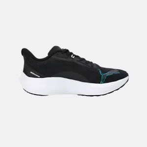 Puma Darter Pro Iridescent Women's Running Shoes -Black/White Asics Cushioning Shoe