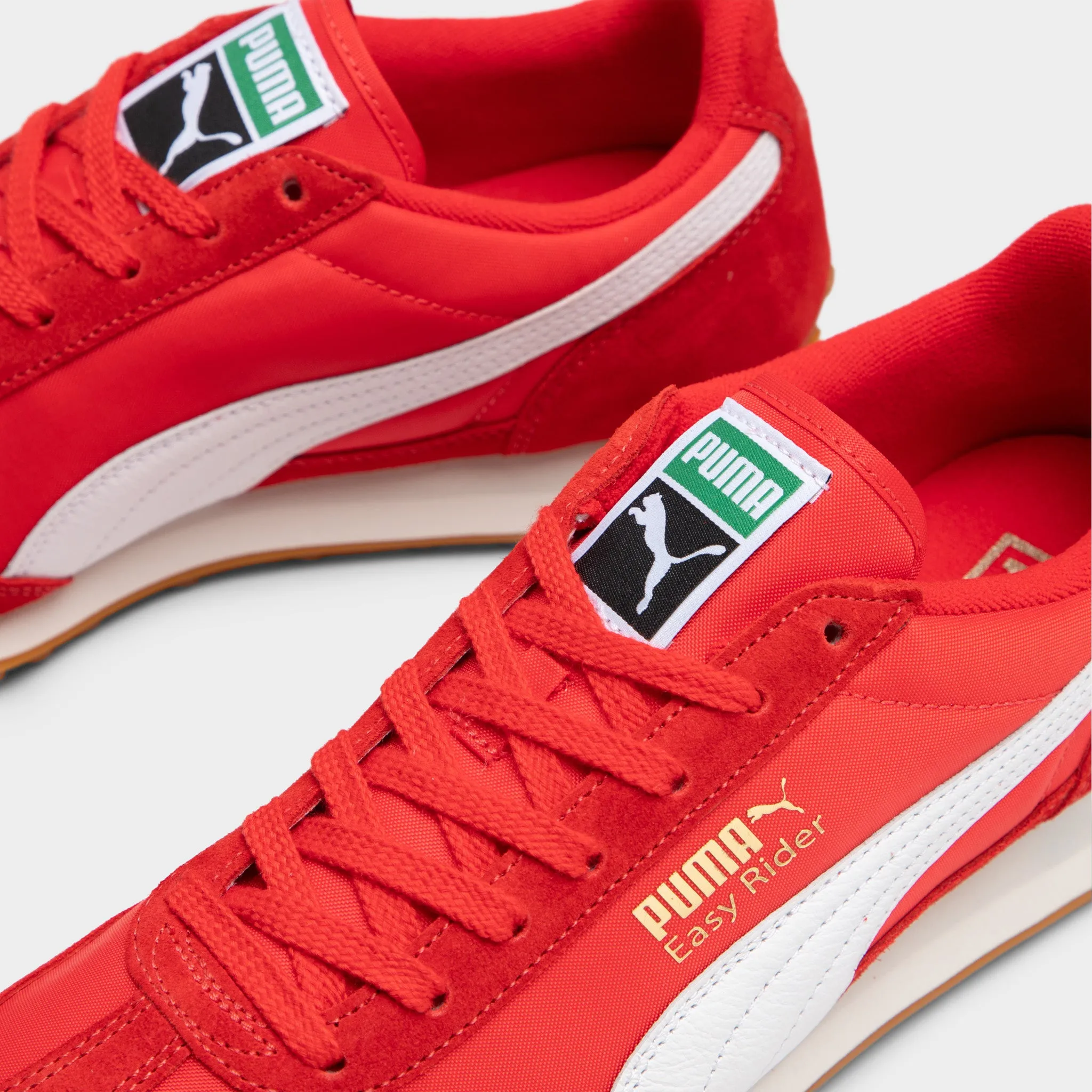 Puma Easy Rider Red / White Puma Shoes Composite Toe