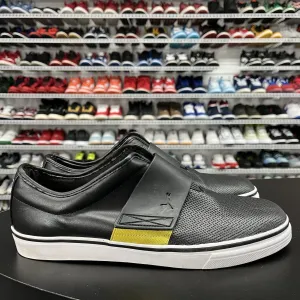 Asics Shoe Fit Guide Puma El Rey Cross Perforated Casual Slip On Loafer Black Leather Men's Size US 12