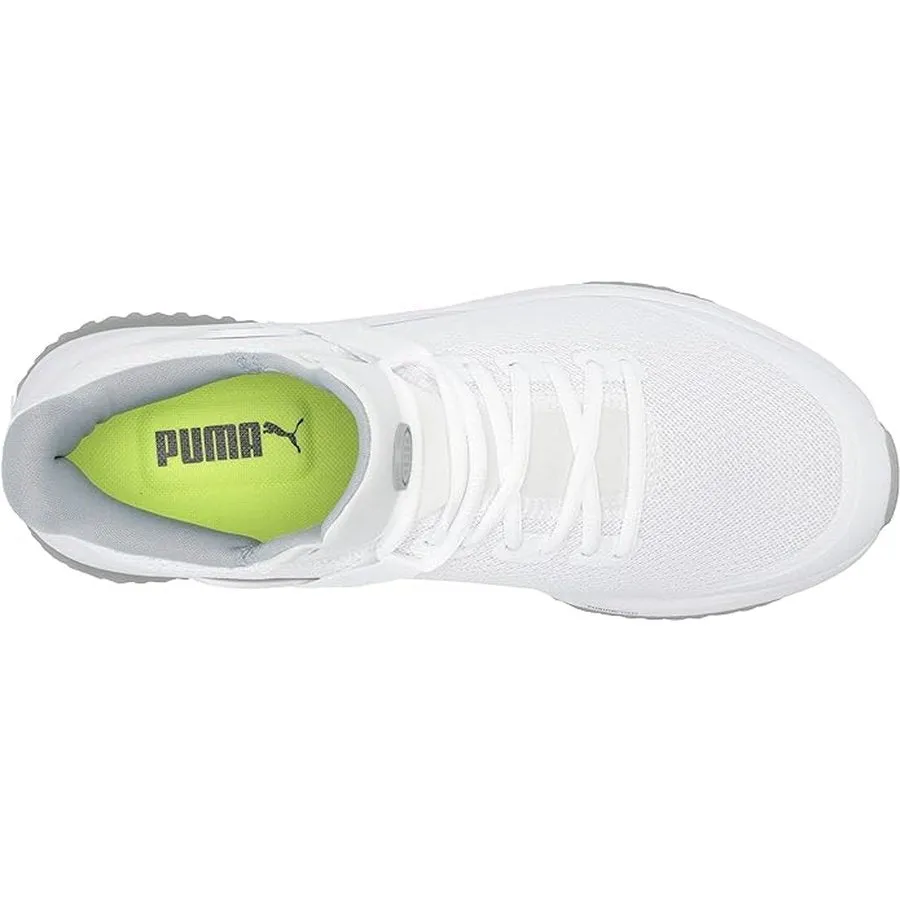 Puma Pit Crew Shoes Puma Fusion Evo Men's Golf Shoes - White