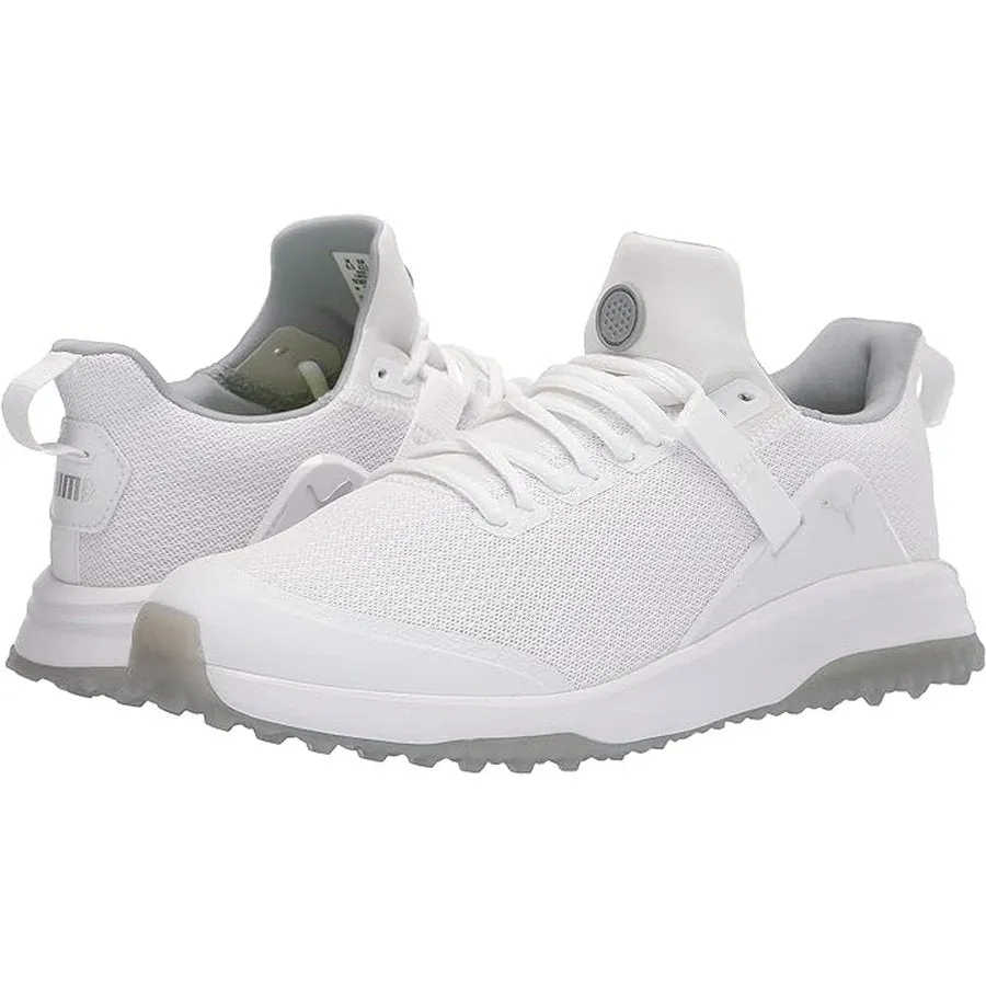 Puma Fusion Evo Men's Golf Shoes - White Puma Sequin Shoes