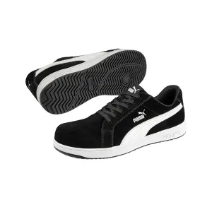 Puma Iconic Composite Safety Shoe (Black/White) 640017 Asics Og Wrestling Shoes