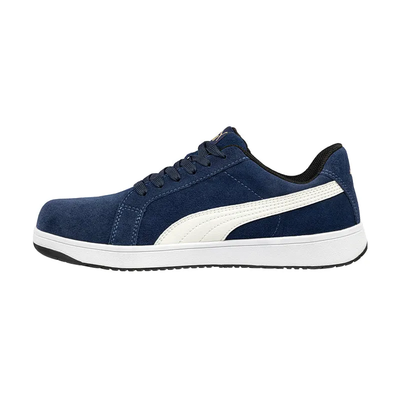 Puma Iconic Composite Safety Shoe (Blue/White) Asics Shoe Sale