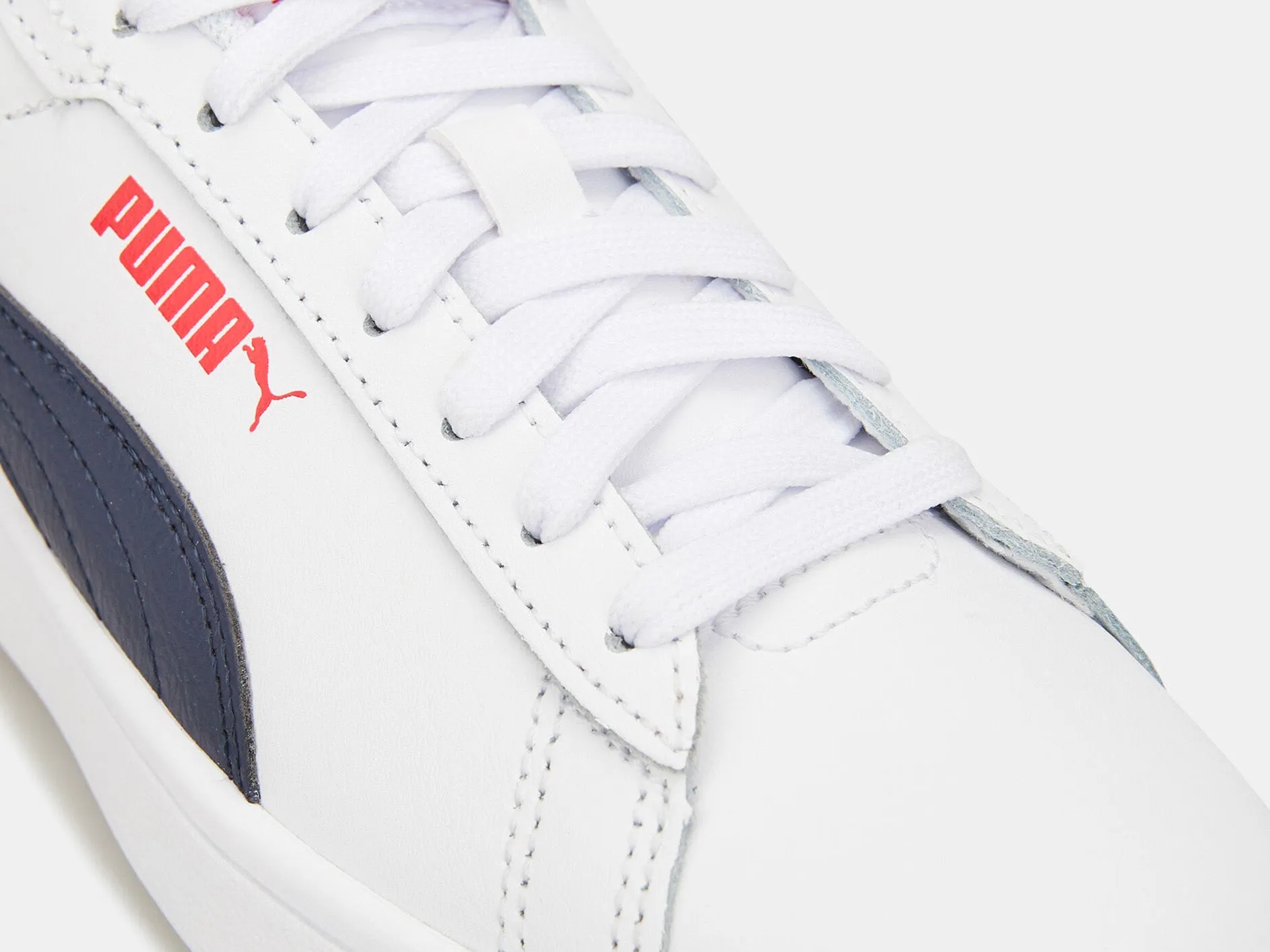 Puma Shimmer Training Shoes Puma Kids' Leather Smash 3.0 Pre School Casual Shoes