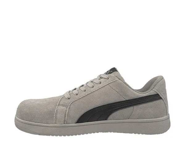 Puma Men's 640315 Iconic Stone Suede Low Composite Safety Metal Free Work Shoes Asics Shoes Onitsuka Tiger Sneakers