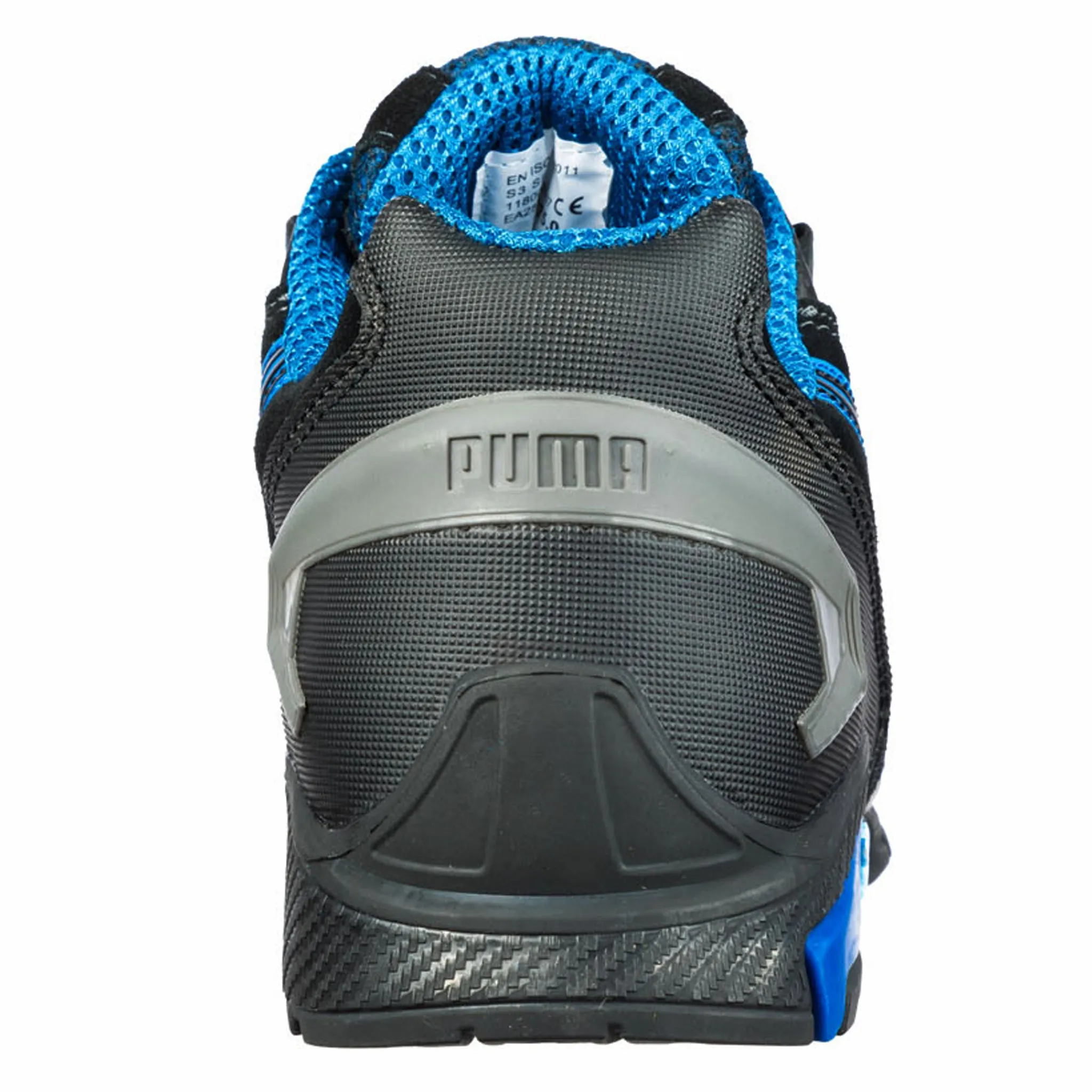 Puma Men's 642755 Rio Low SD Black Safety Metal Toe Work Shoes Solid Puma Shoes