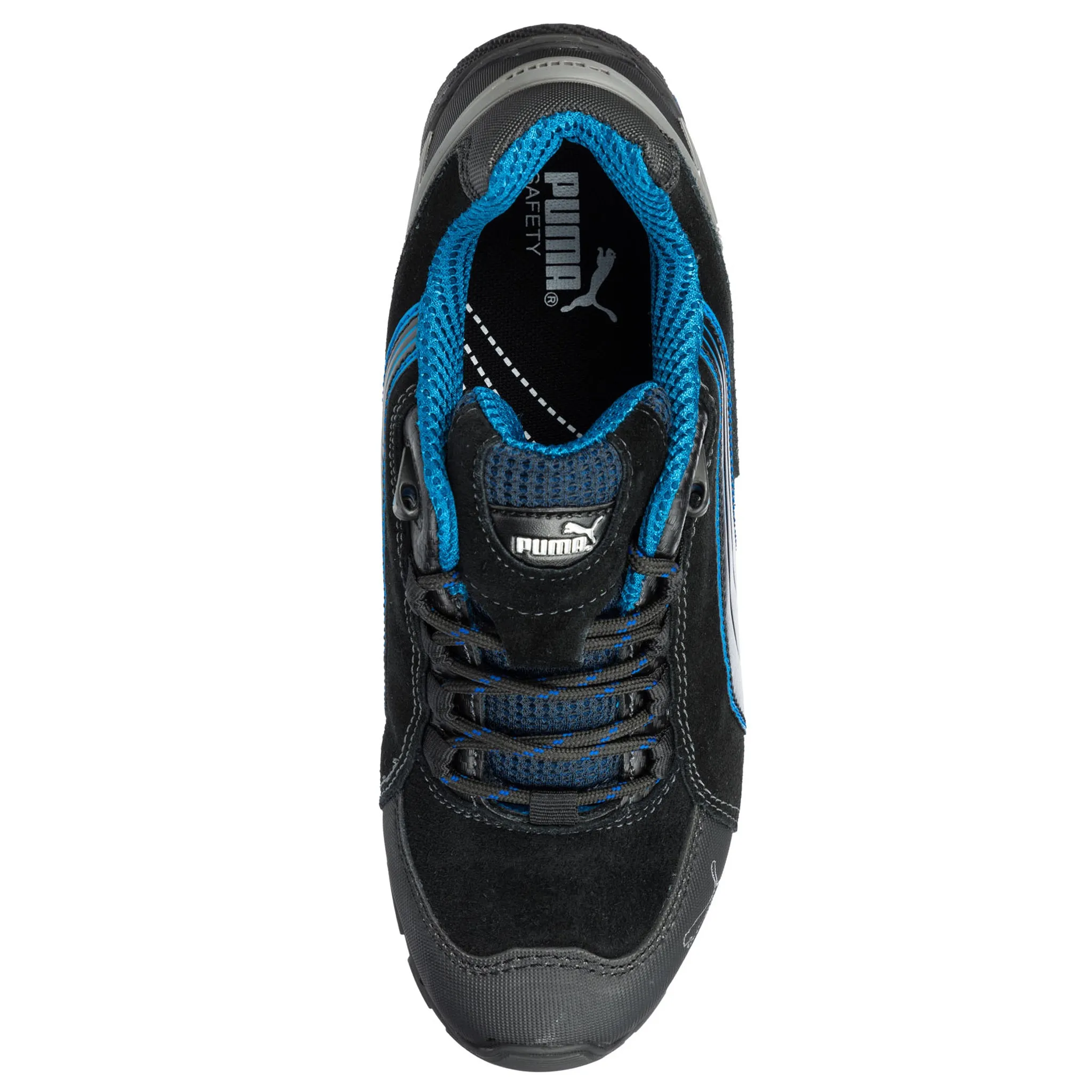 Puma Shoes Thailand Puma Men's 642755 Rio Low SD Black Safety Metal Toe Work Shoes