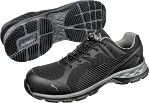 Puma Safety Black Mens Textile Fuse Motion Low SD Oxford Work Shoes Best Asics Zumba Shoes