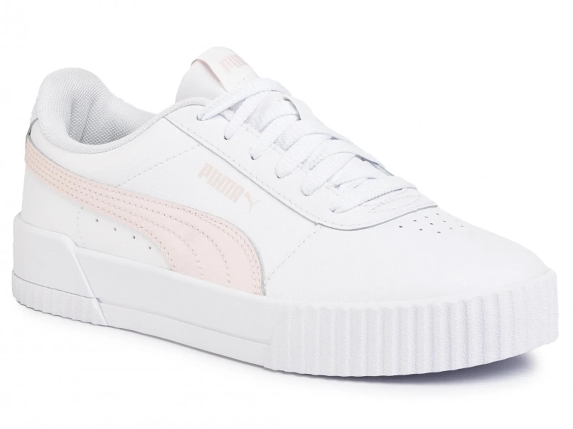 Puma Trinomic Shoes Puma Womens Carina Leather Trainer <br> 370325 10