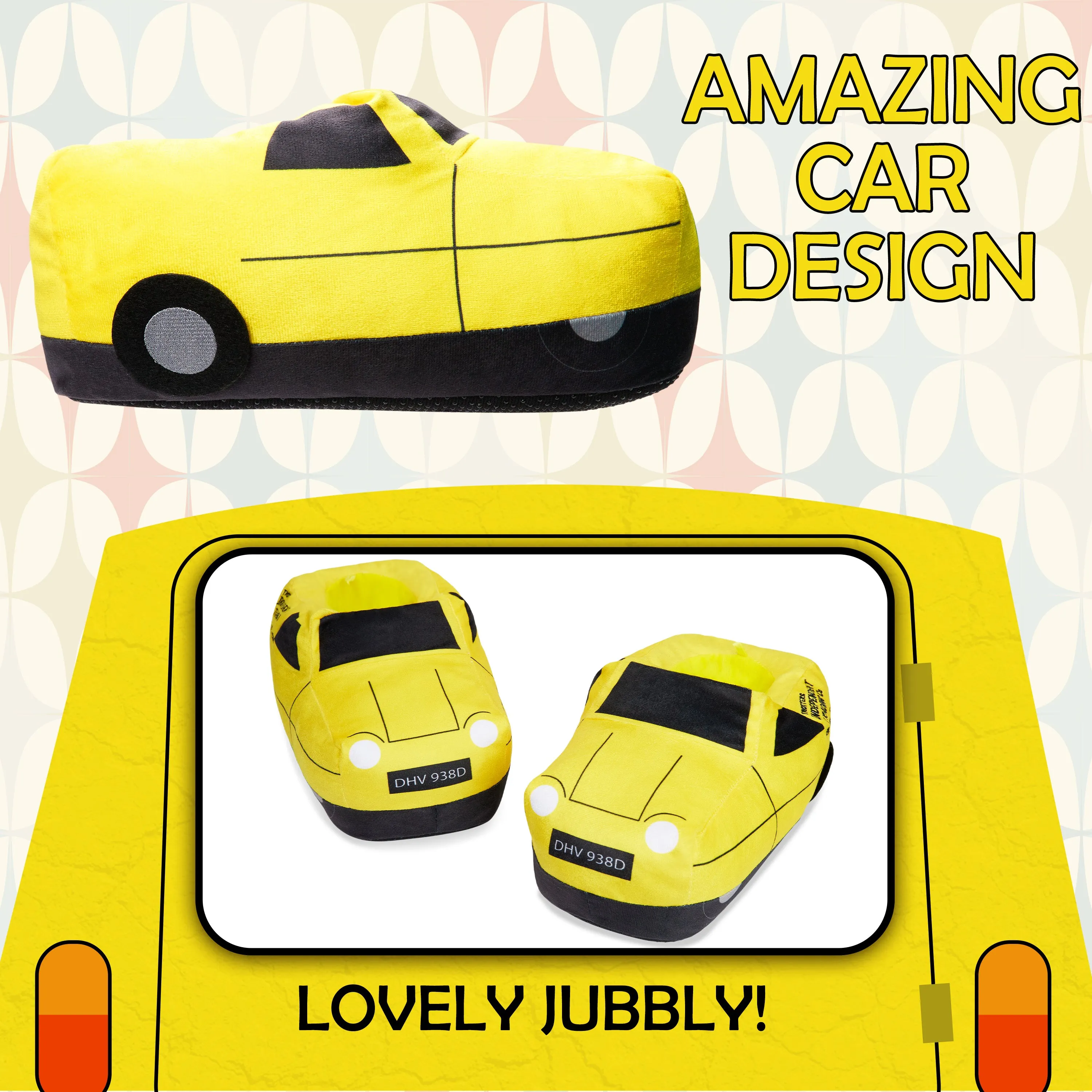 Mou Slippers Only Fools and Horses 3D Mens Slippers, Cosy Indoor House Shoes - Funny Gifts for Men