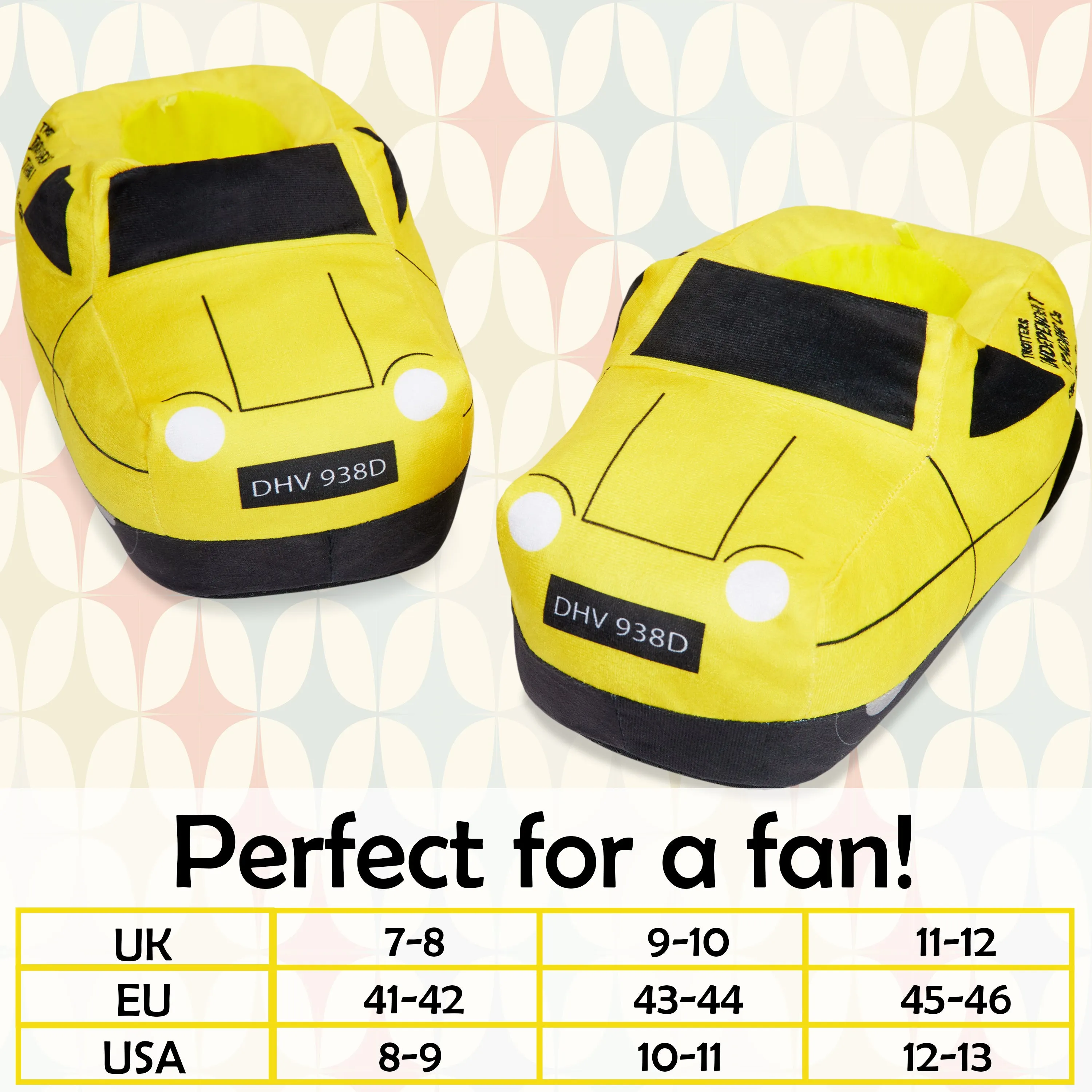 Only Fools and Horses 3D Mens Slippers, Cosy Indoor House Shoes - Funny Gifts for Men Hermes Slides