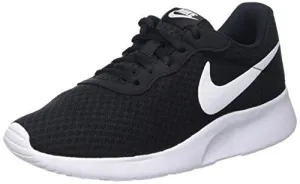NIKE WOMENS TANJUN RUNNING SNEAKER BLACK/WHITE 8 Asics Nimbus 26 Running Shoes