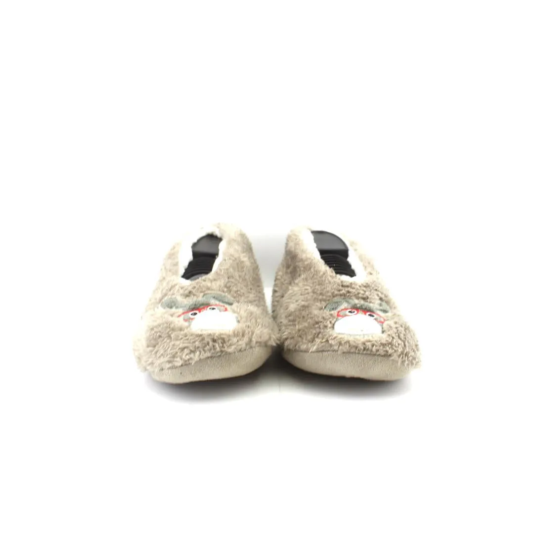 DREAM PAIRS  FACE PLANT Furry Slides