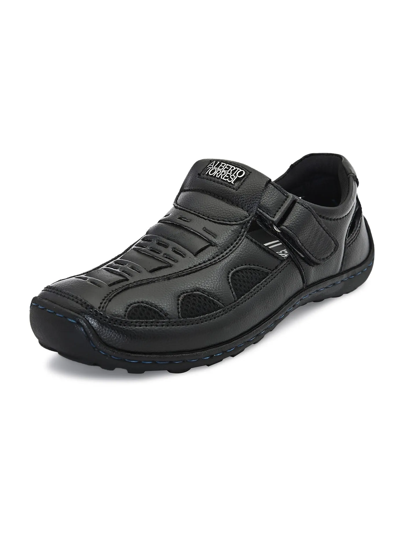 Sandals With Platform Alberto Torresi Antonio Black Sandals