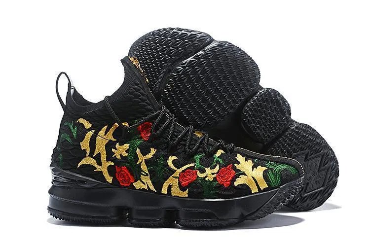 Asics Running Shoes And Apparel Nike Lebron XV 15 Black "King Crown" Men Shoes Sale Size US7,8,8.5,9,10,11,12