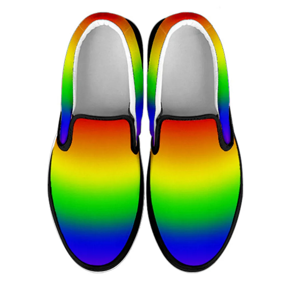 Rainbow Women's Slip Ons Easy Slip On Slippers