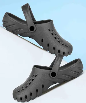 Fuzzy Platform Slippers Bersache Extra Soft Classic Casual with  Regular wear with Ultra Soft & Flexibility Technology Clogs for Men's & Boy's- 6013- Grey