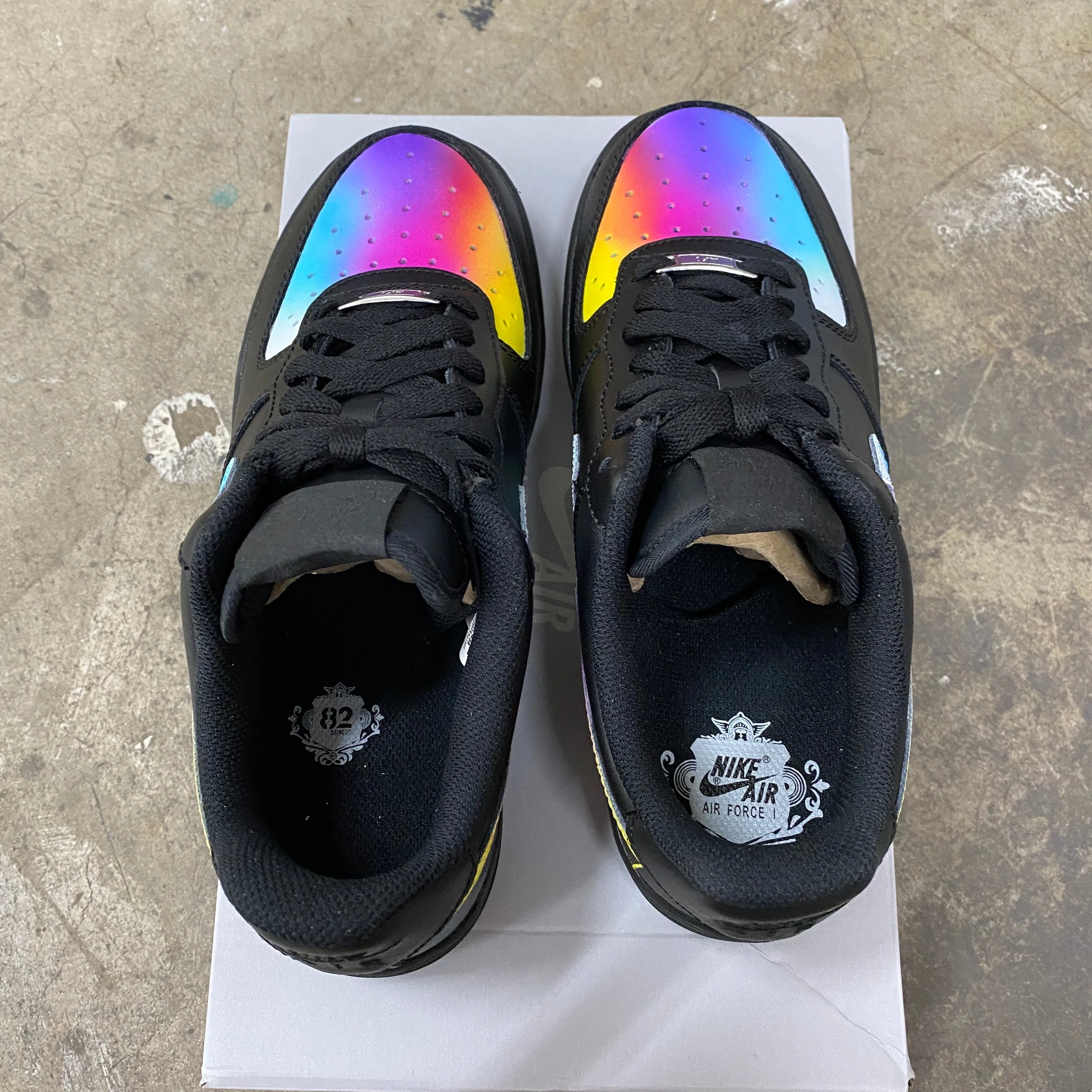 Custom Nike AF1 Women's size 8 for Bebe Rexha -Custom Order -  Invoice 2 of 2 Asics Gel Course Glide Spikeless Golf Shoes