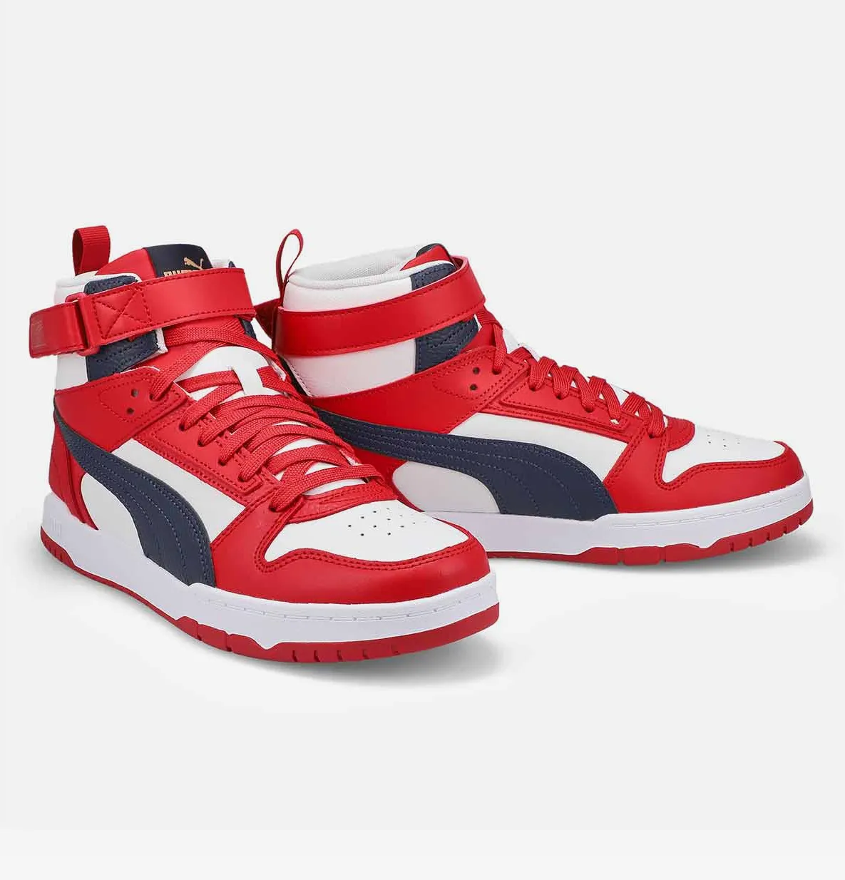 Puma -  Men's shoes RBD GAME White/Red Asics Upcourt 3 Badminton Shoes